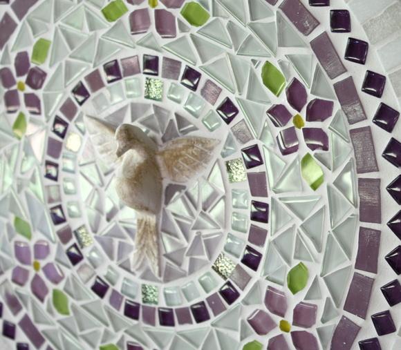 Mandala Divino Espírito Santo Lilás 30