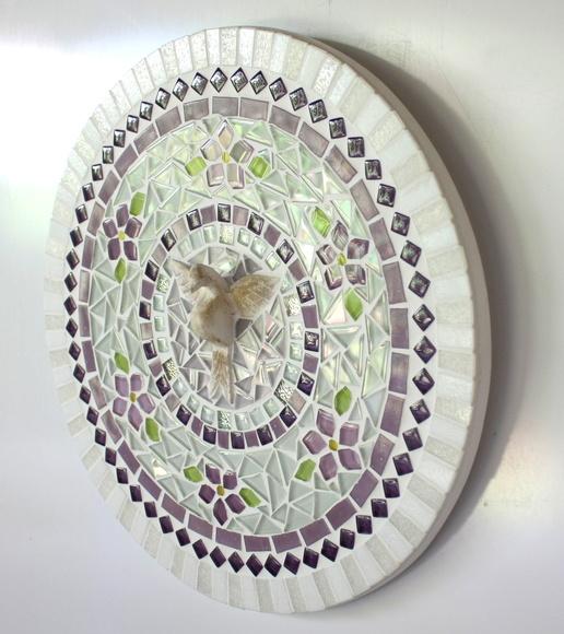 Mandala Divino Espírito Santo Lilás 30