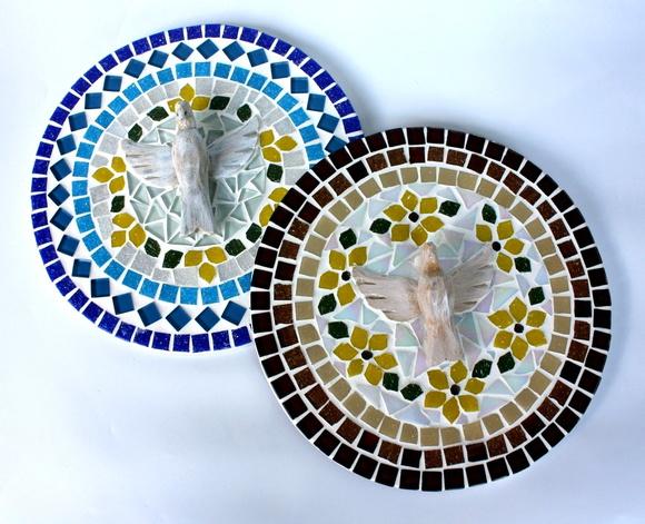 Mandala Divino Espírito Santo Marrom P