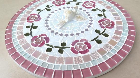 Mandala Divino Espírito Santo Rosas