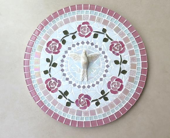 Mandala Divino Espírito Santo Rosas