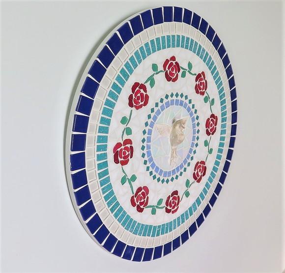 Mandala Divino Espírito Santo Rosas Vermelhas 40