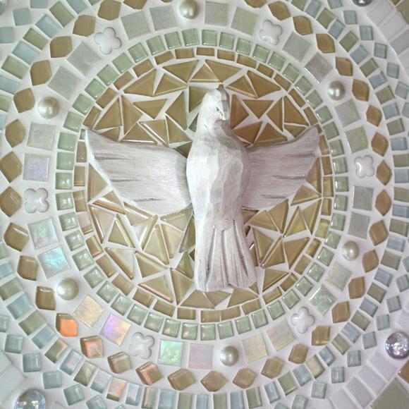 Mandala Divino Espírito Santo Rosê