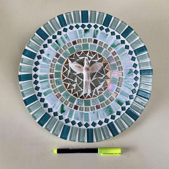 Mandala Divino Espírito Santo Verde