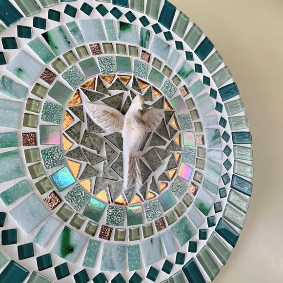 Mandala Divino Espírito Santo Verde