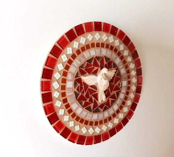 Mandala Divino Espírito Santo Vermelha