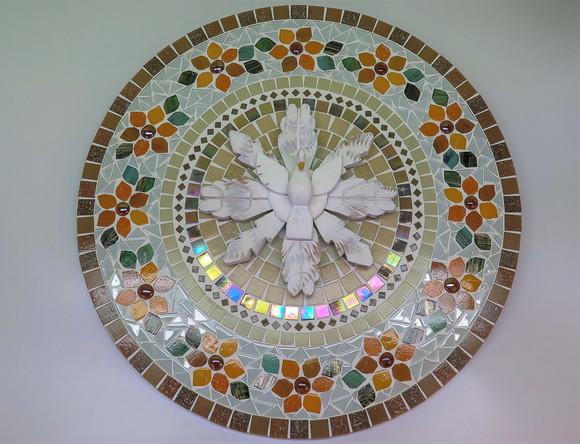 Mandala Divino Resplendor em Mosaico