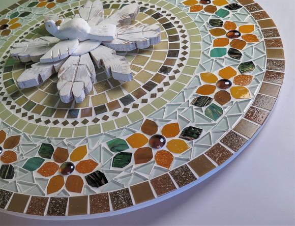 Mandala Divino Resplendor em Mosaico