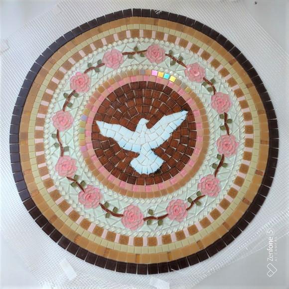 Mandala Divino para Aplicação em Área Externa