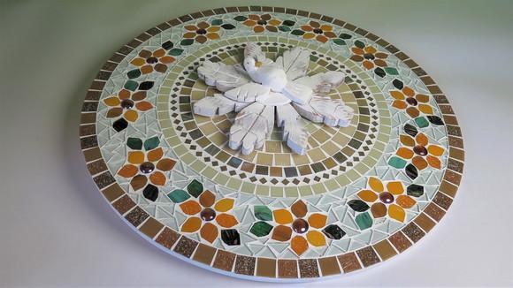 Mandala Divino Resplendor em Mosaico