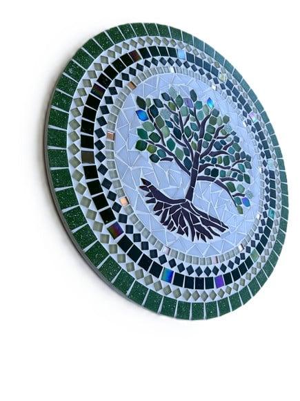 Mandala em Mosaico Árvore da Vida