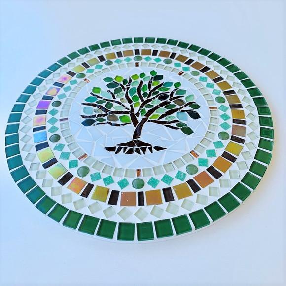 Mandala em Mosaico Árvore da Vida