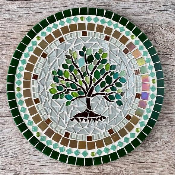 Mandala em Mosaico Árvore da Vida