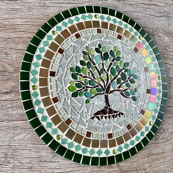 Mandala em Mosaico Árvore da Vida