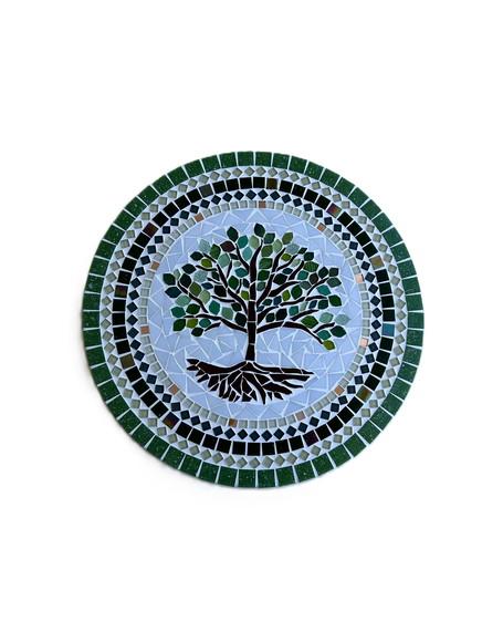 Mandala em Mosaico Árvore da Vida