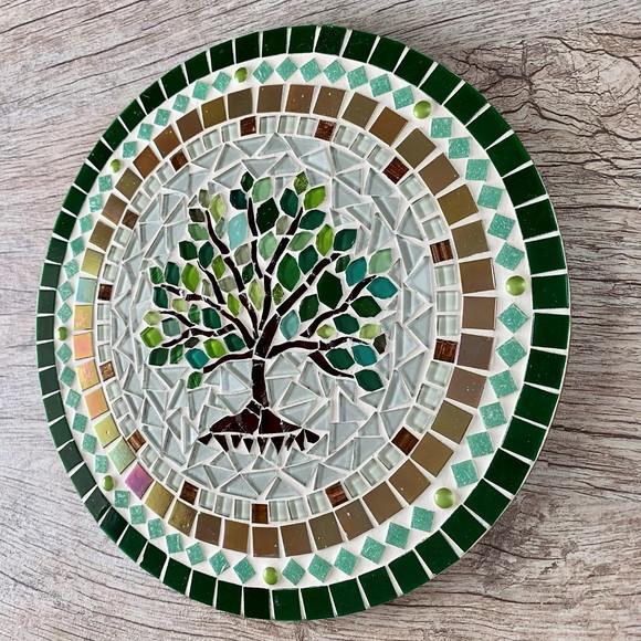 Mandala em Mosaico Árvore da Vida