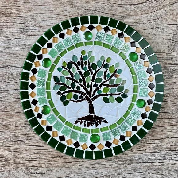Mandala em Mosaico Árvore da Vida
