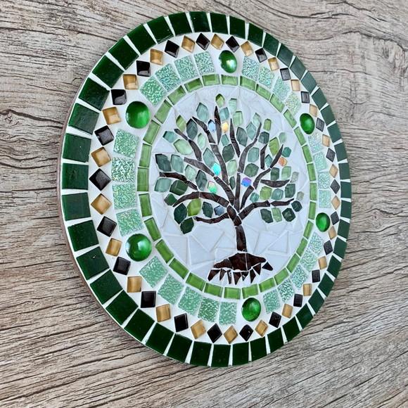 Mandala em Mosaico Árvore da Vida