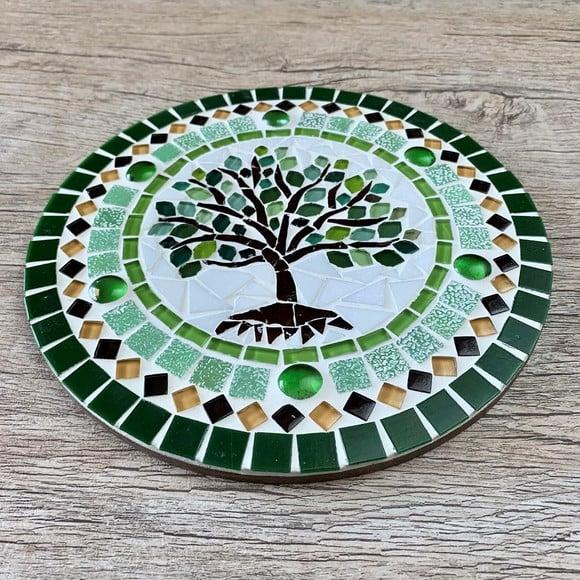 Mandala em Mosaico Árvore da Vida