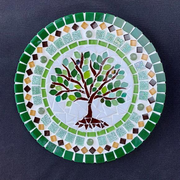 Mandala em Mosaico Árvore da Vida
