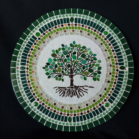 Mandala em Mosaico Árvore da Vida 50 Externa