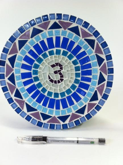 Mandala em Mosaico Chakra Frontal