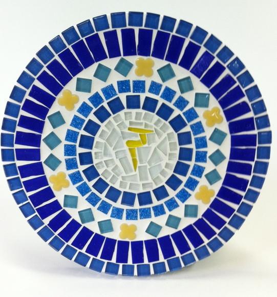 Mandala em Mosaico Chakra Plexo Solar