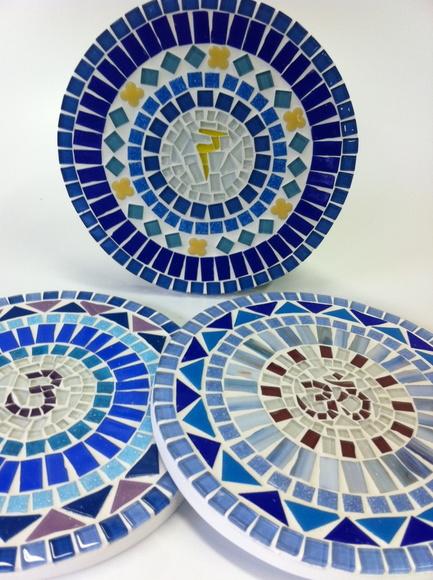Mandala em Mosaico Chakra Plexo Solar