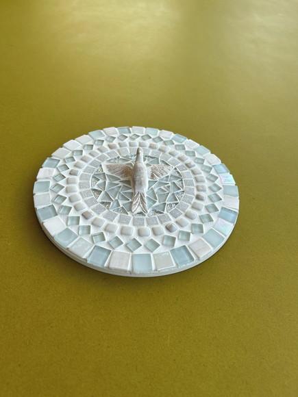 Mandala em Mosaico Divino Espírito Santo