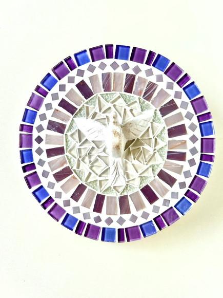 Mandala em Mosaico Divino Espírito Santo
