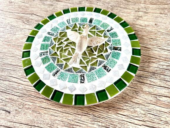 Mandala em Mosaico Divino Espírito Santo