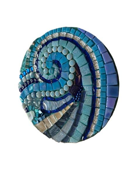 Mandala em Mosaico Elemento Água