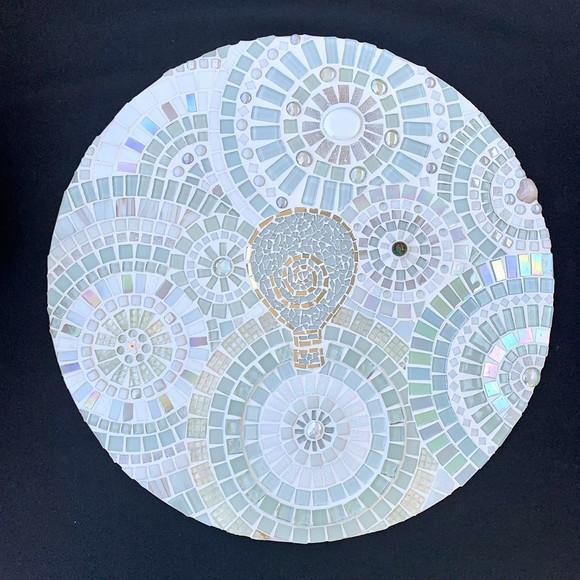 Mandala em Mosaico Elemento Ar