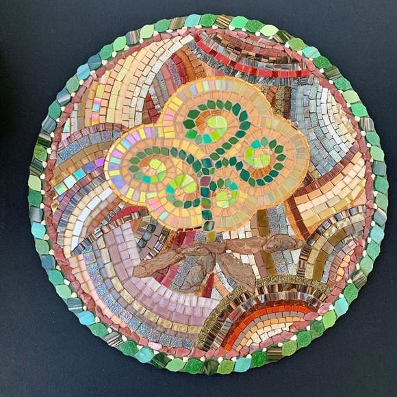 Mandala em Mosaico Elemento Terra