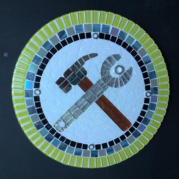 Mandala em Mosaico Ferramentas