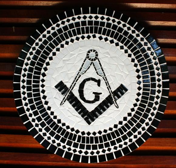 Mandala em Mosaico Maçonaria