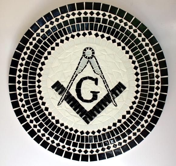 Mandala em Mosaico Maçonaria