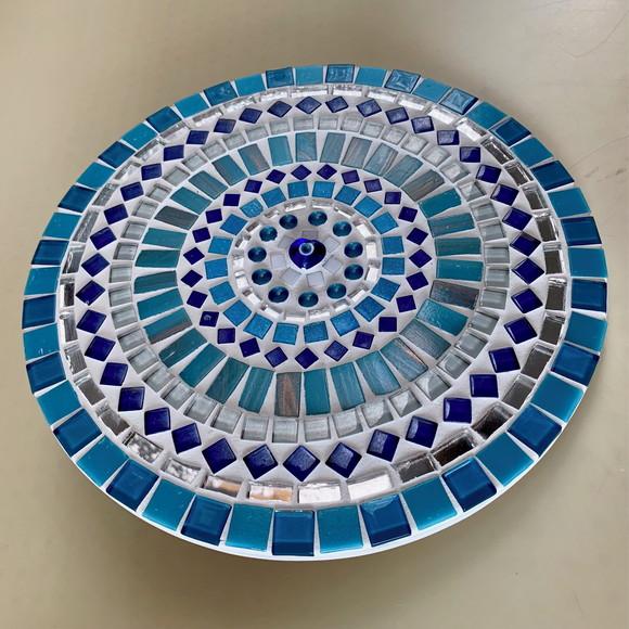 Mandala em Mosaico Olho Grego
