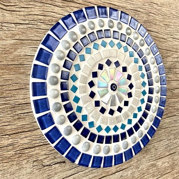Mandala em Mosaico Olho Grego 20