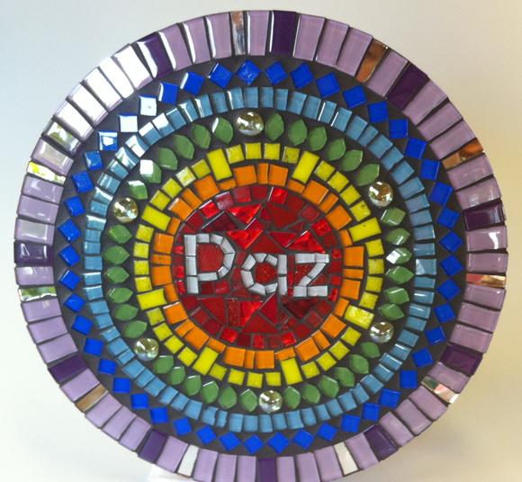 Mandala em Mosaico Paz
