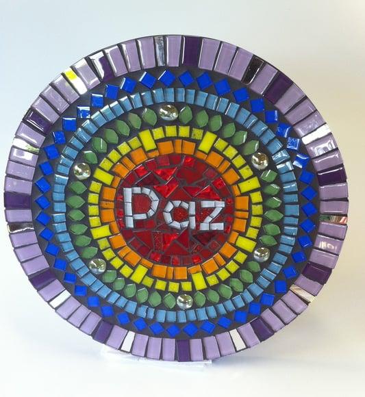 Mandala em Mosaico Paz