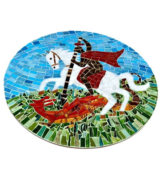 Mandala em Mosaico São Jorge