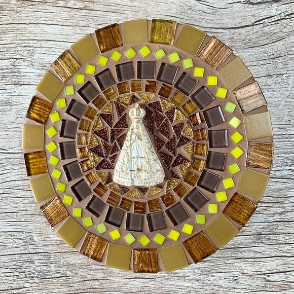 Mandala Mosaico Nossa Senhora Aparecida
