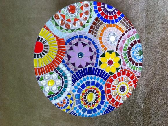 Mandala Multicolorida em Mosaico