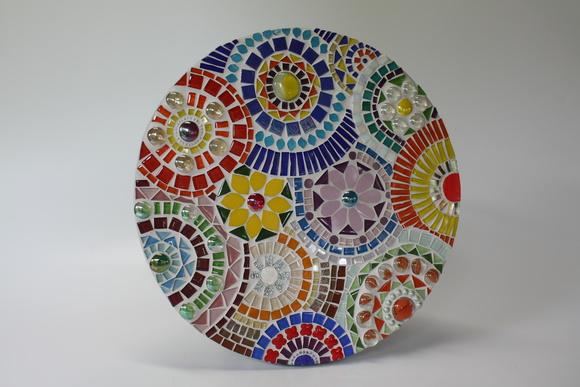 Mandala Multicolorida em Mosaico