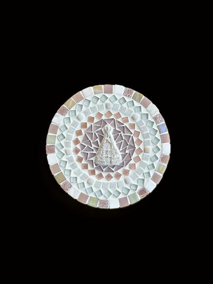 Mandala Nossa Senhora Aparecida em Mosaico
