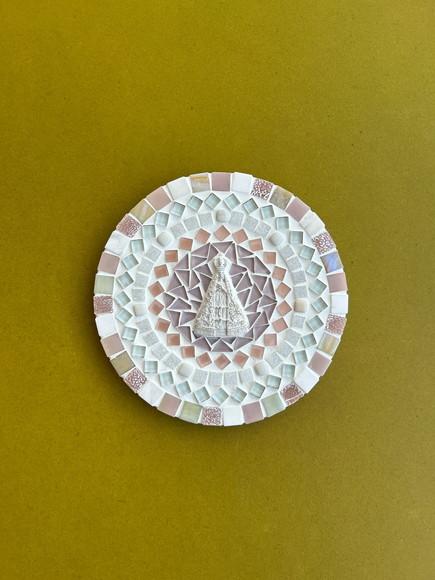 Mandala Nossa Senhora Aparecida em Mosaico