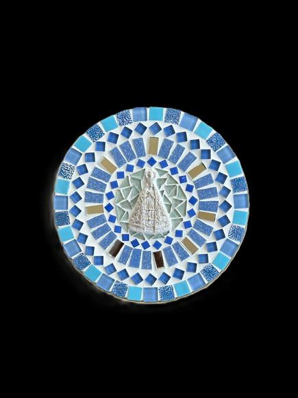 Mandala Nossa Senhora Aparecida em Mosaico