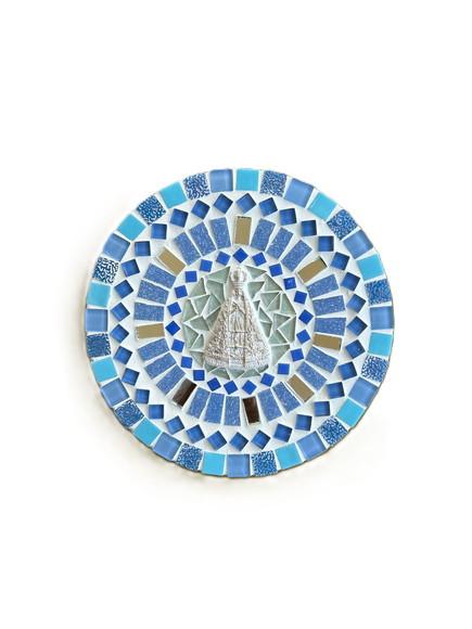 Mandala Nossa Senhora Aparecida em Mosaico