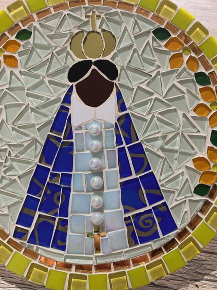 Mandala Nossa Senhora Aparecida em Mosaico